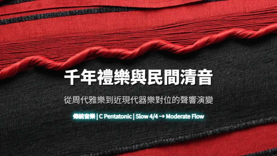 千年禮樂與民間清音